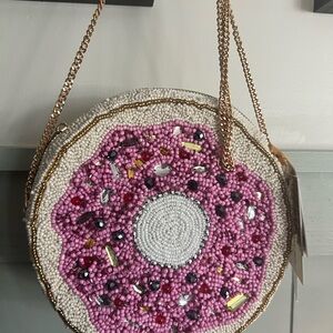 Beaded Donut Women Bag